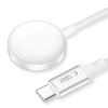 Tech-Protect MC02 UltraBoost Cavo di ricarica magnetico USB-C 100 cm per Apple Watch, bianco