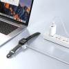 Tech-Protect MC02 UltraBoost Cavo di ricarica magnetico USB-C 100 cm per Apple Watch, bianco