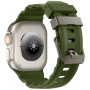 Cinturino Tech-Protect Motion per Apple Watch 8 / 9 / 10 / 11 / 12 / SE / Ultra 44/45/46/49 mm, verde tattico