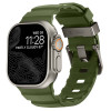 Cinturino Tech-Protect Motion per Apple Watch 8 / 9 / 10 / 11 / 12 / SE / Ultra 44/45/46/49 mm, verde tattico