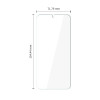 Vetro temperato Tech-Protect Glass Fit+ per Samsung Galaxy S26+ Plus (2 pz), trasparente