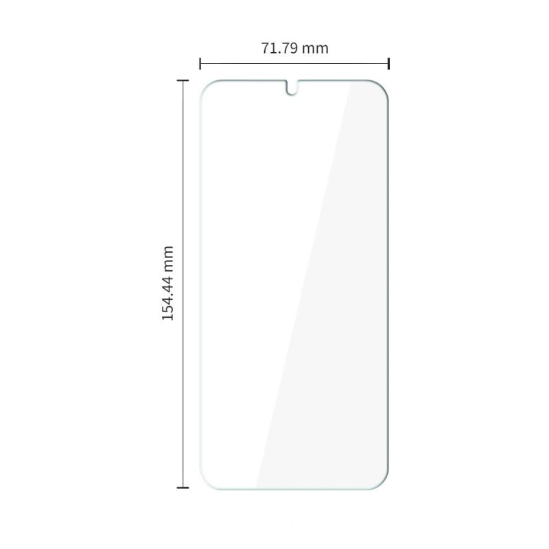 Vetro temperato Tech-Protect Glass Fit+ per Samsung Galaxy S26+ Plus (2 pz), trasparente