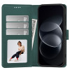 Custodia wallet Tech-Protect per Xiaomi Redmi Note 17 Pro Max 5G, verde