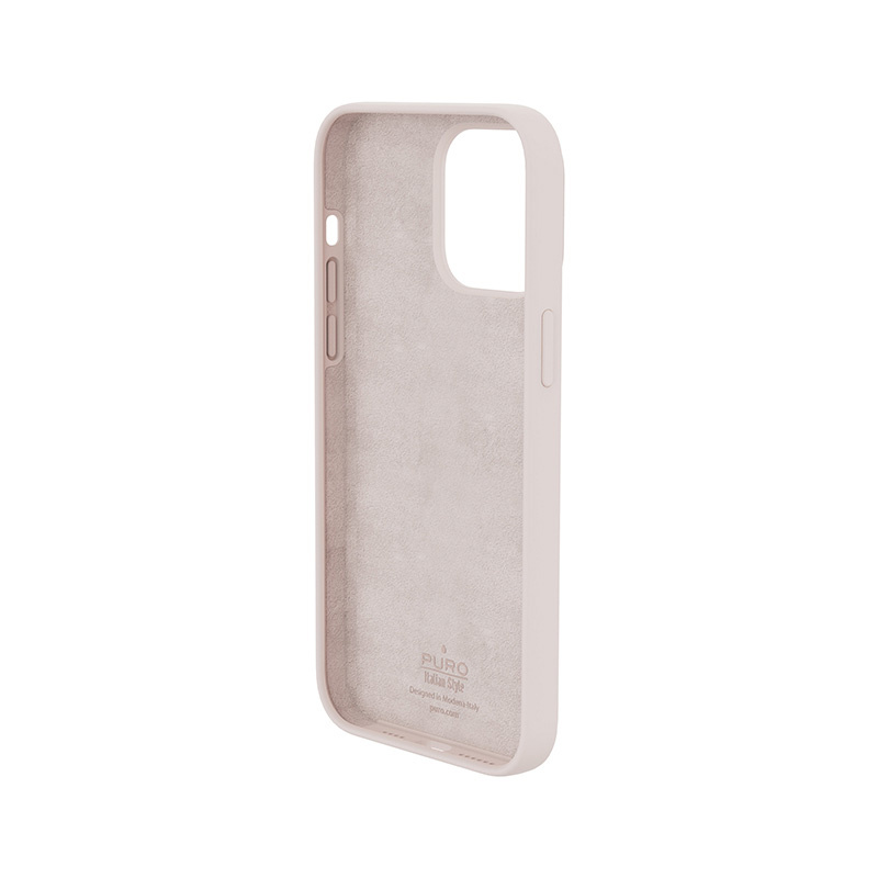 Cover Puro ICON Antimicrobial per Apple iPhone 14 Pro Max, rosa sabbia