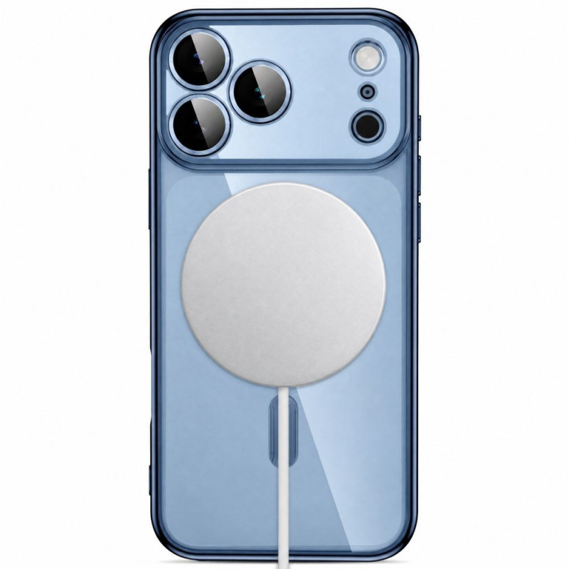Custodia Tech-Protect Magflex MagSafe per Apple iPhone 17 Pro Max / 18 Pro Max, azzurro brillante