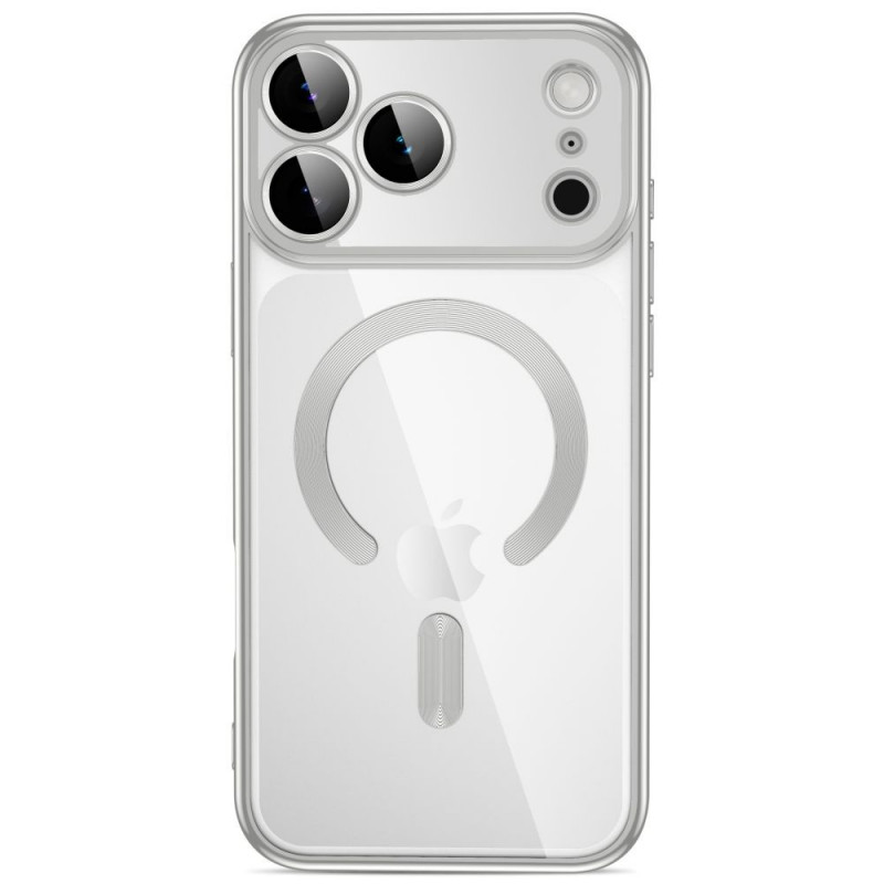 Custodia Magflex MagSafe Tech-Protect per Apple iPhone 17 Pro / 18 Pro, argento lucido