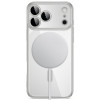Custodia Magflex MagSafe Tech-Protect per Apple iPhone 17 Pro / 18 Pro, argento lucido