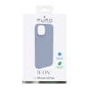 Cover Puro ICON Antimicrobial per Apple iPhone 14 Plus / 15 Plus, blu Sierra