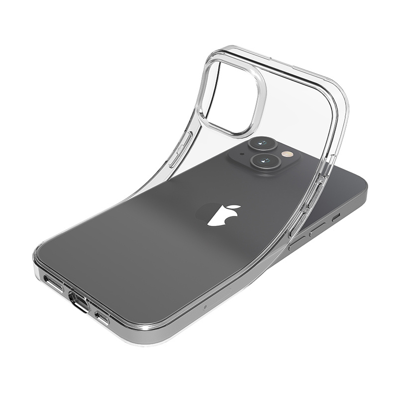 Custodia Puro 0.3 Nude per Apple iPhone 14 Plus / 15 Plus, trasparente