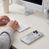 Custodia Tech-Protect Magflex MagSafe per Apple iPhone 17 Pro Max / 18 Pro Max, argento lucido