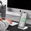 Custodia Tech-Protect MagPeak MagSafe CC per Apple iPhone 17 Pro Max / 18 Pro Max THP6113, titanio opaco