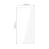 Pellicola idrogel Tech-Protect Hydroflex Fit+ per Xiaomi Redmi Note 15 Pro+ Plus 5G / POCO M8 Pro (2 pz), trasparente