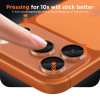Tech-Protect Camfull Fit+ Copertura per fotocamera per Apple iPhone 17 Pro, trasparente opaco