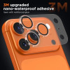 Tech-Protect Camfull Fit+ Copertura per fotocamera per Apple iPhone 17 Pro, trasparente opaco