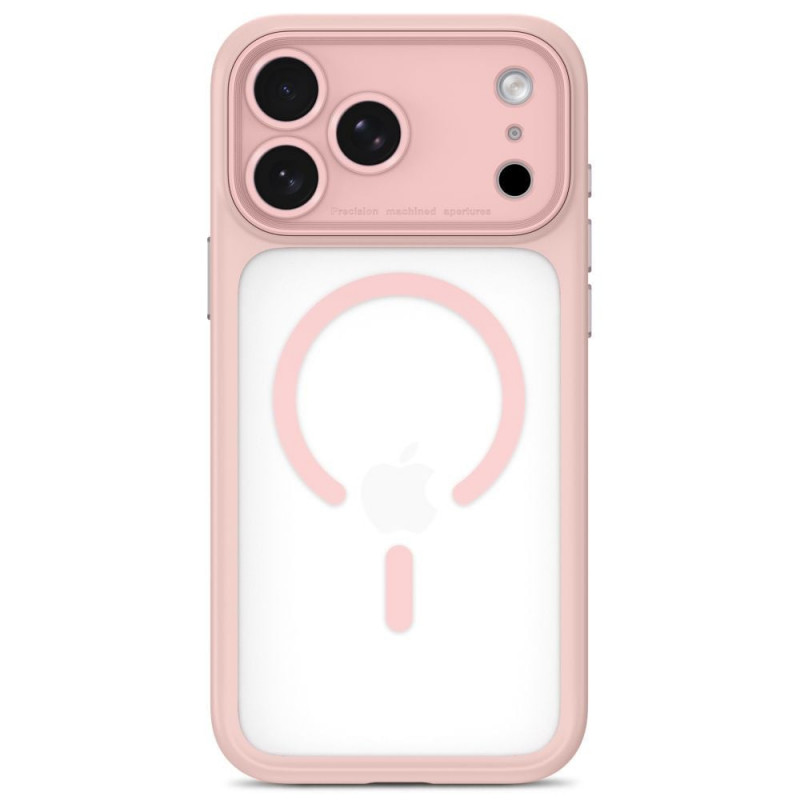 Custodia Tech-Protect MagPeak MagSafe CC per Apple iPhone 17 Pro / 18 Pro THP6114, rosa opaco
