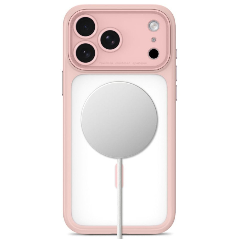 Custodia Tech-Protect MagPeak MagSafe CC per Apple iPhone 17 Pro / 18 Pro THP6114, rosa opaco