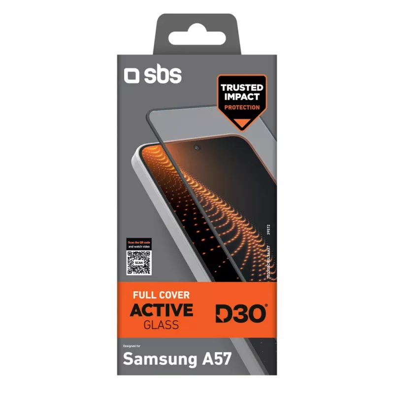 Vetro temperato SBS D3O per Samsung Galaxy A57 (1 pz)