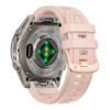Cinturino in silicone Tech-Protect per Garmin Fenix 5s / 5s Plus / 6s / 6s Pro / 7s / 8 / 9 / 9 Pro 43 mm, rosa cipria