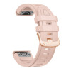 Cinturino in silicone Tech-Protect per Garmin Fenix 5s / 5s Plus / 6s / 6s Pro / 7s / 8 / 9 / 9 Pro 43 mm, rosa cipria