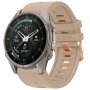 Cinturino in silicone Tech-Protect per Garmin Fenix 5s / 5s Plus / 6s / 6s Pro / 7s / 8 / 9 / 9 Pro 43 mm, noce