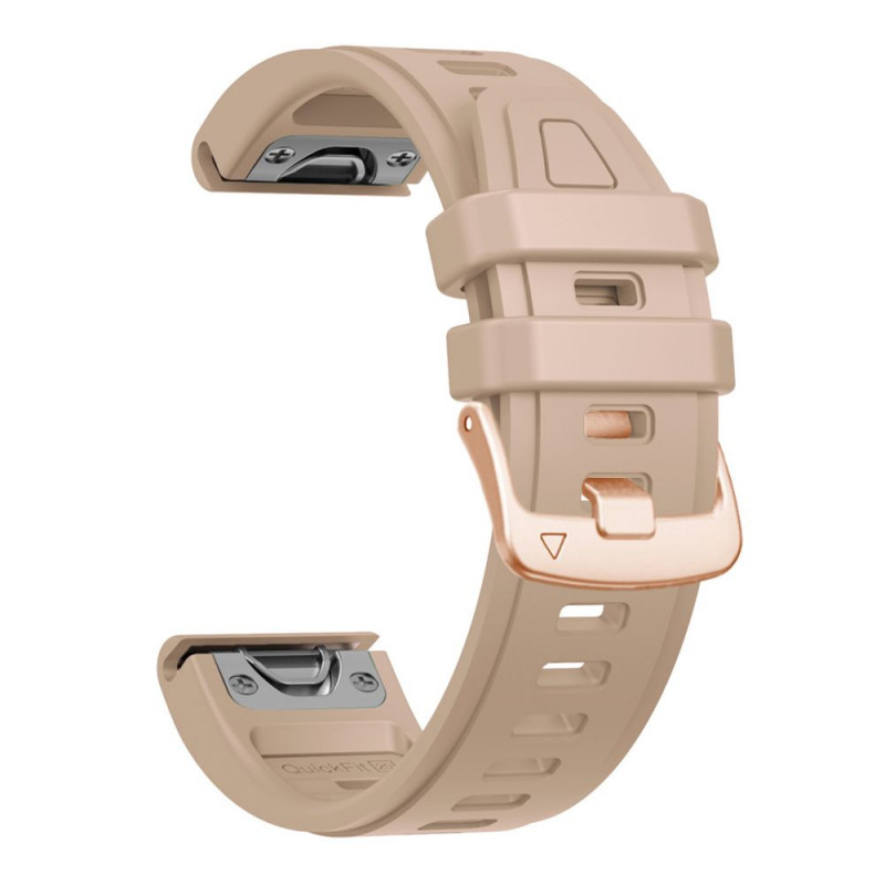 Cinturino in silicone Tech-Protect per Garmin Fenix 5s / 5s Plus / 6s / 6s Pro / 7s / 8 / 9 / 9 Pro 43 mm, noce