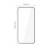Vetro temperato Tech-Protect Glass Fit+ per Xiaomi Redmi Note 15 Pro 5G (2 pz), nero
