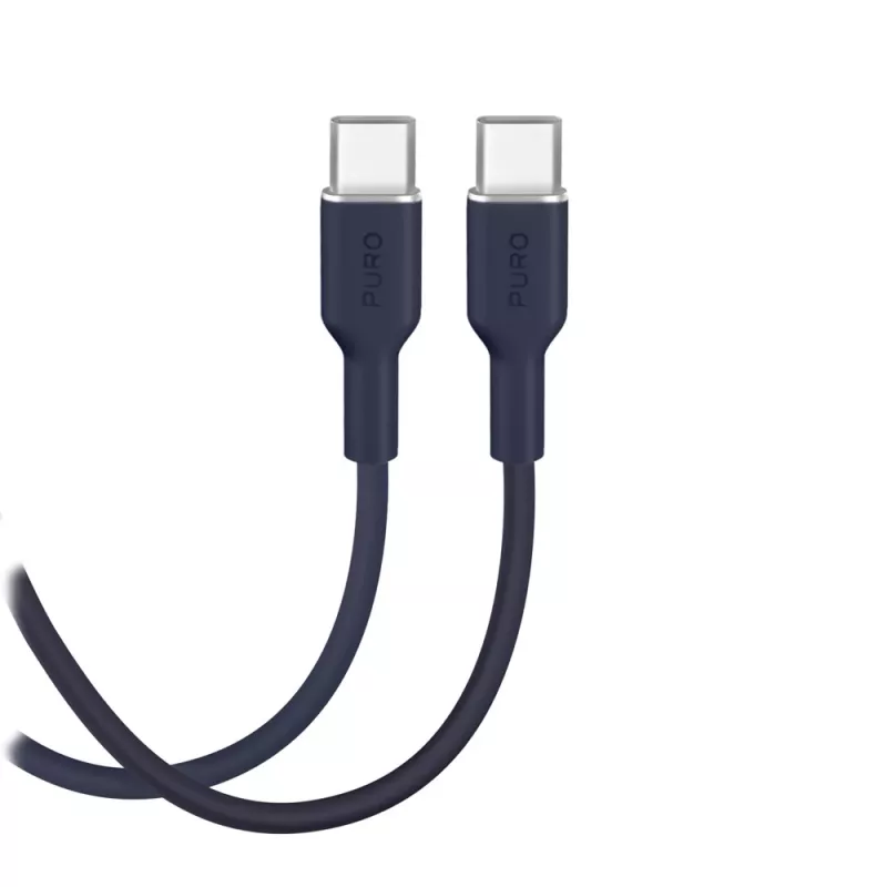 Cavo Puro Icon 60W USB-C a USB-C 1,5 m, blu navy