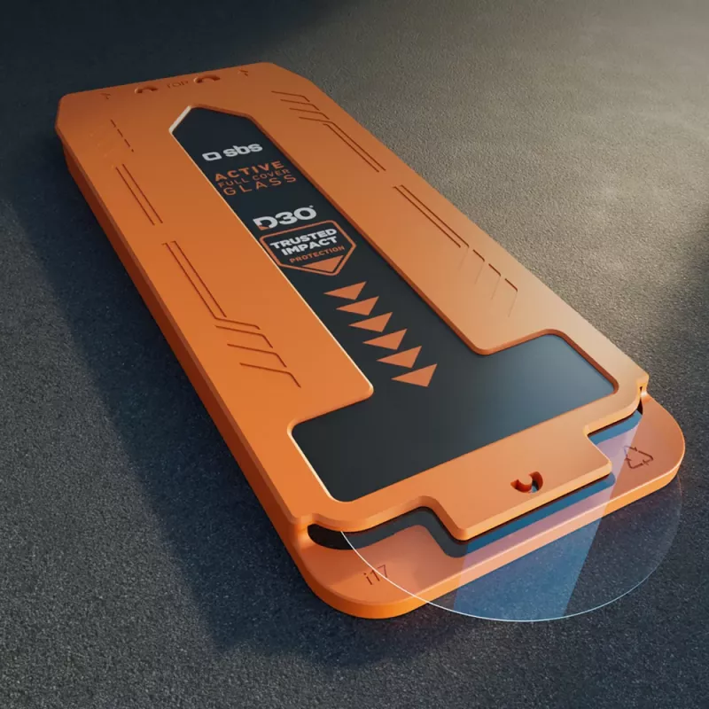Vetro temperato SBS D3O con applicatore per iPhone 17 Pro (1 pz)