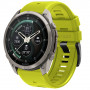 Cinturino in silicone Tech-Protect per Garmin Fenix 5 / 6 / 6 Pro / 7 / 8 / 8 Pro / E / 9 / 9 Pro 47 mm, Volt Lime