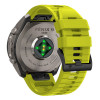 Cinturino in silicone Tech-Protect per Garmin Fenix 5 / 6 / 6 Pro / 7 / 8 / 8 Pro / E / 9 / 9 Pro 47 mm, Volt Lime