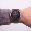 Cinturino in silicone Tech-Protect per Garmin Fenix 5 / 6 / 6 Pro / 7 / 8 / 8 Pro / E / 9 / 9 Pro 47 mm, verde militare