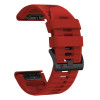 Cinturino in silicone Tech-Protect per Garmin Fenix 5 / 6 / 6 Pro / 7 / 8 / 8 Pro / E / 9 / 9 Pro 47 mm, rosso cremisi