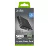 Power bank SBS HD 10W 5000mAh USB-C con display LCD, nero