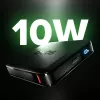 Power bank SBS HD 10W 5000mAh USB-C con display LCD, nero