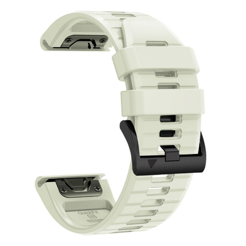 Cinturino in silicone Tech-Protect per Garmin Fenix 5 / 6 / 6 Pro / 7 / 8 / 8 Pro / E / 9 / 9 Pro 47 mm, grigio pietra