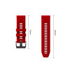 Cinturino in silicone Tech-Protect per Garmin Fenix 5 / 6 / 6 Pro / 7 / 8 / 8 Pro / E / 9 / 9 Pro 51 mm, rosso cremisi