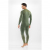 Set intimo termico da uomo Viking Altis Man Set in merino, verde scuro, M