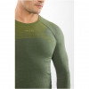 Set intimo termico da uomo Viking Altis Man Set in merino, verde scuro, M