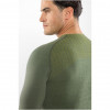 Set intimo termico da uomo Viking Altis Man Set in merino, verde scuro, M