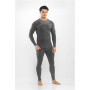 Set intimo termico da uomo Viking Altis Man Set in merino, nero, M
