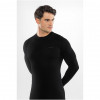 Set intimo tecnico da uomo Viking Meriboo Man Set in merino, nero, M