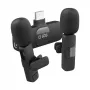 Microfoni lavalier SBS con ricevitore USB-C (2 pz), nero