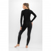 Set intimo tecnico donna Viking Meriboo Lady Set Merino, nero, S