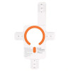 Tech-Protect MMP-200 Anello magnetico MagSafe, arancione cosmico