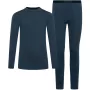 Set intimo tecnico da uomo Viking Meriboo Man Set Merino blu navy, XL