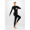 Set intimo termico da donna Viking Meriboo Lady Set Merino, nero, L