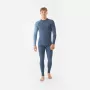 Set intimo tecnico da uomo Viking Meriboo Man Set in merino, blu navy, M