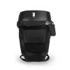 Borsa da telaio per bici Wozinsky WBB28BK con custodia per telefono, 1,7 L, nera