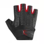 Guanti da ciclismo Rockbros S169BR con inserti in gel, taglia XL, nero e rosso
