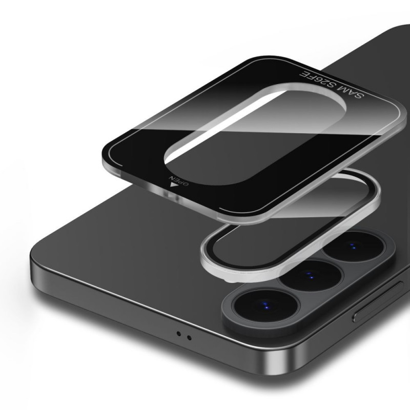 Protezione per fotocamera Tech-Protect Camring Fit+ per Samsung Galaxy S26 FE, trasparente